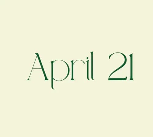 April 21