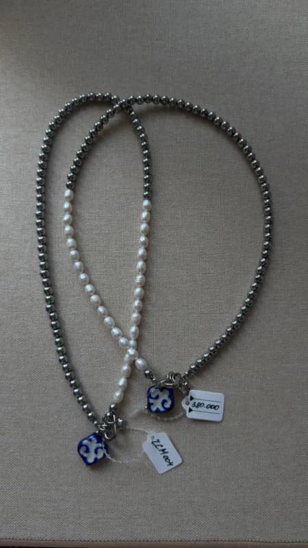 Колье "MIX 004" silver