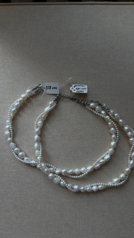 Чокер "PEARL 006" silver