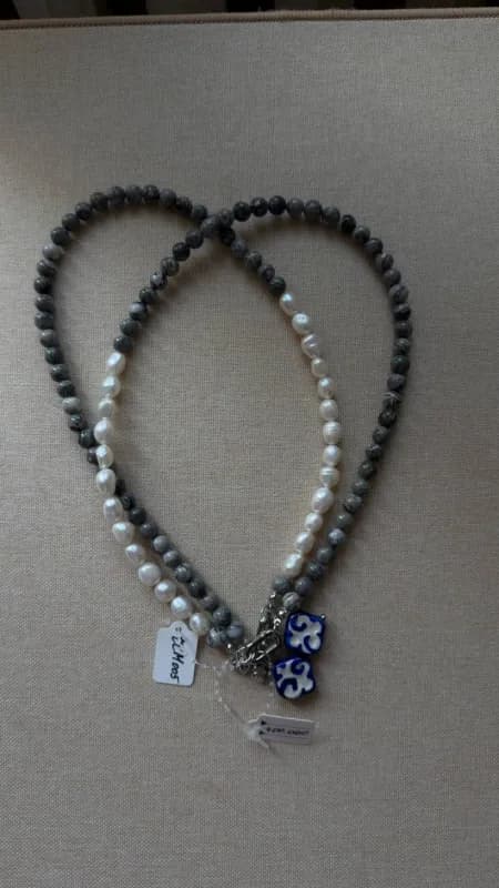 Колье "MIX 005" silver